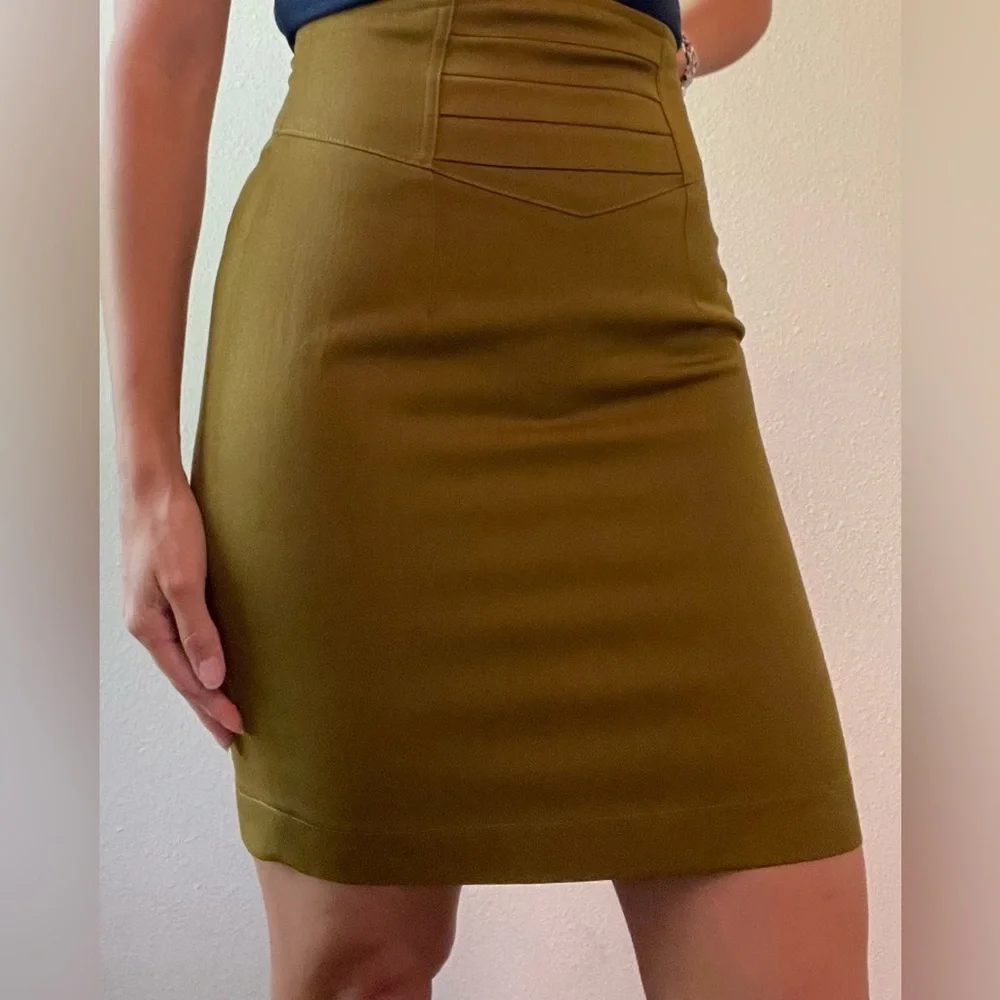 Vintage Maurizio Ramani High Waist Skirt made in USA - Picture 1 of 10